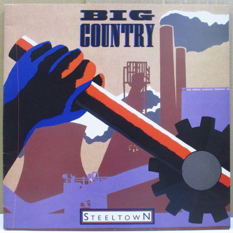 BIG COUNTRY-Steeltown (UK Orig.LP/GS)_画像1