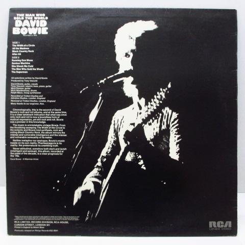 DAVID BOWIE-The Man Who Sold The World (UK \'72 Re LP+Inner,