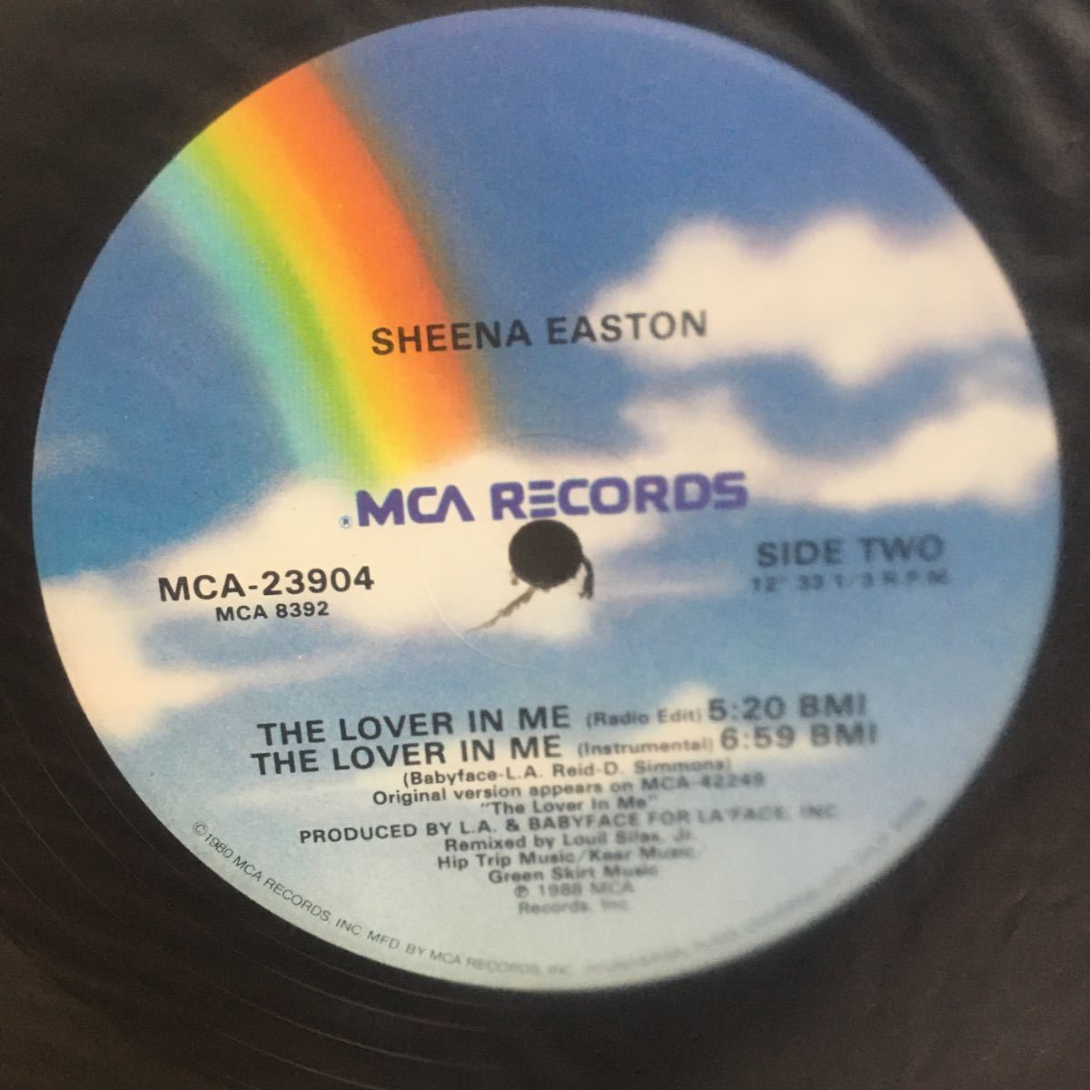 シーナイーストン SHEENA EASTON 12インチレコード盤