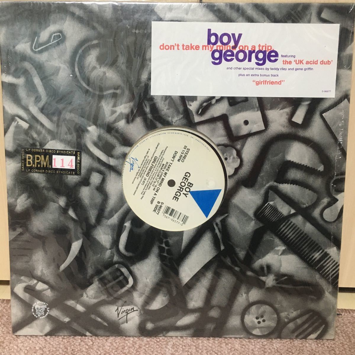 BOY JEORGE 12インチレコード