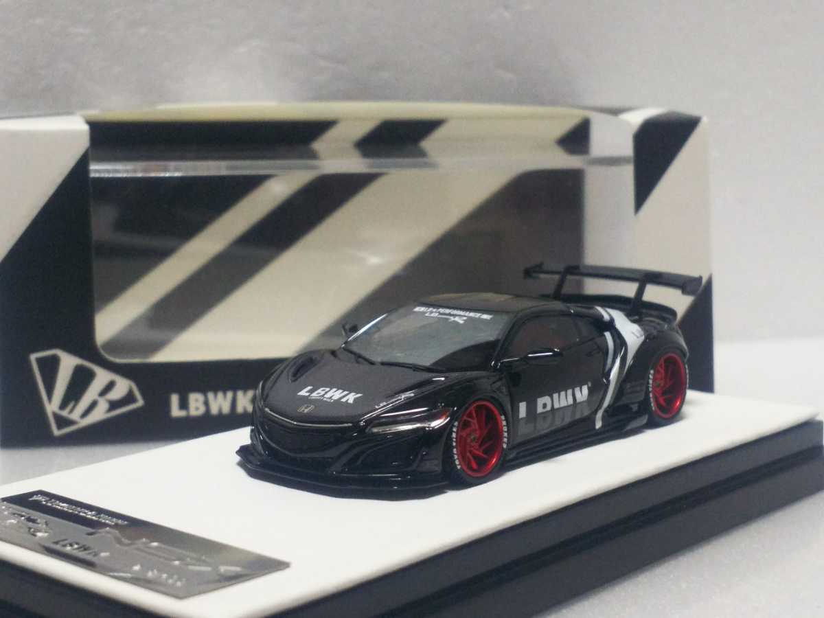 ヤフオク! - T&P 1/64 LBWK ホンダNSX 黒 ブラック ス...