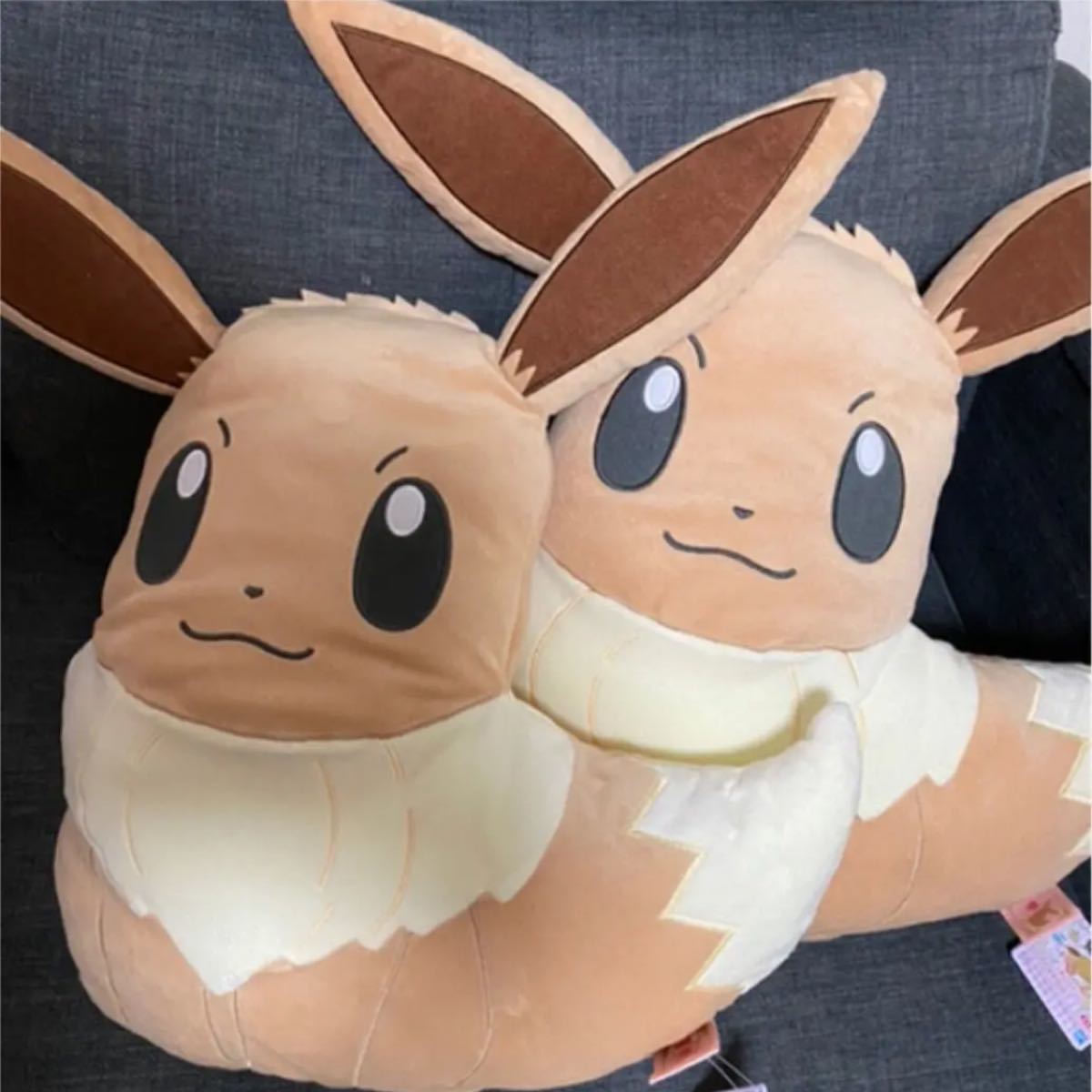 Paypayフリマ ポケモン イーブイ ぬいぐるみ クッション 2点セット Paypayフリマ ポケモン イーブイ ぬいぐるみ クッション 2点セット