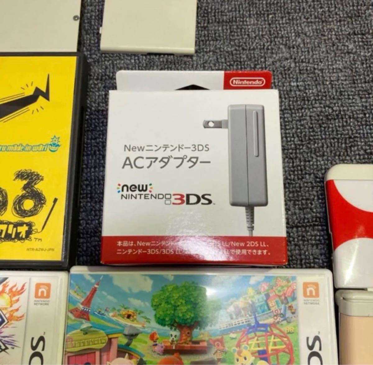 レア【週末セール】任天堂 New Nintendo 3DSソフト　new NINTENDO 3DS本体 マリオ　スーパーキノコ仕様