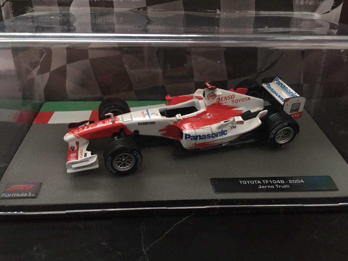 トヨタ　TF104B ヤルノ　トゥルーリ　2004年　1/43 - Deagostini F1マシンコレクション　デアゴスティーニ_画像1