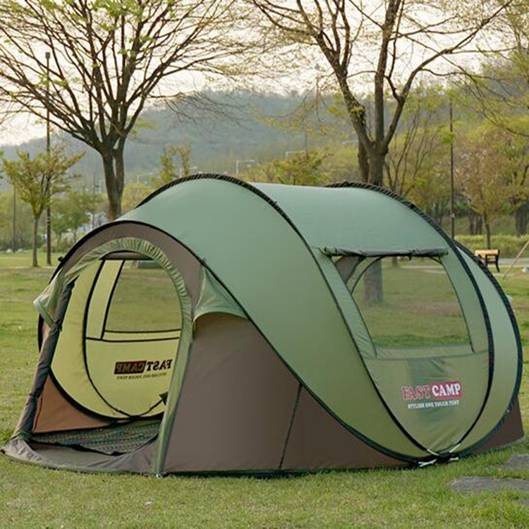 FAST CANP　ワンタッチ式テント 2-3人用 簡易設営 折りたたみ テント ポップアップテント 日よけ