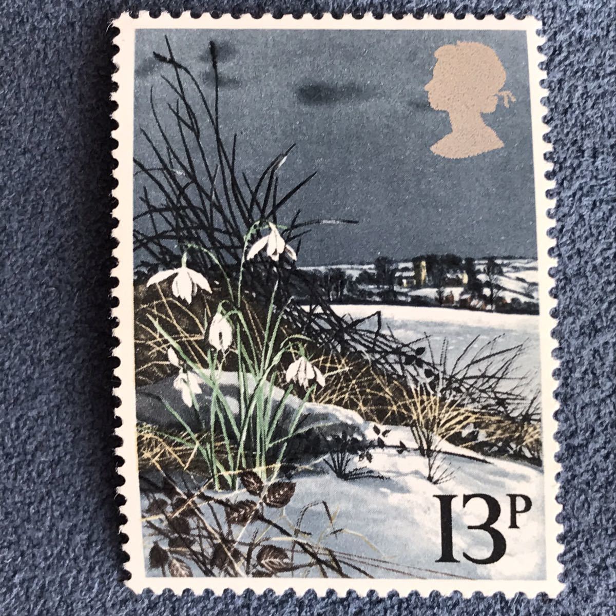 外国切手・イギリス「春の花 4種」★1979年発行・長期保管品_画像9