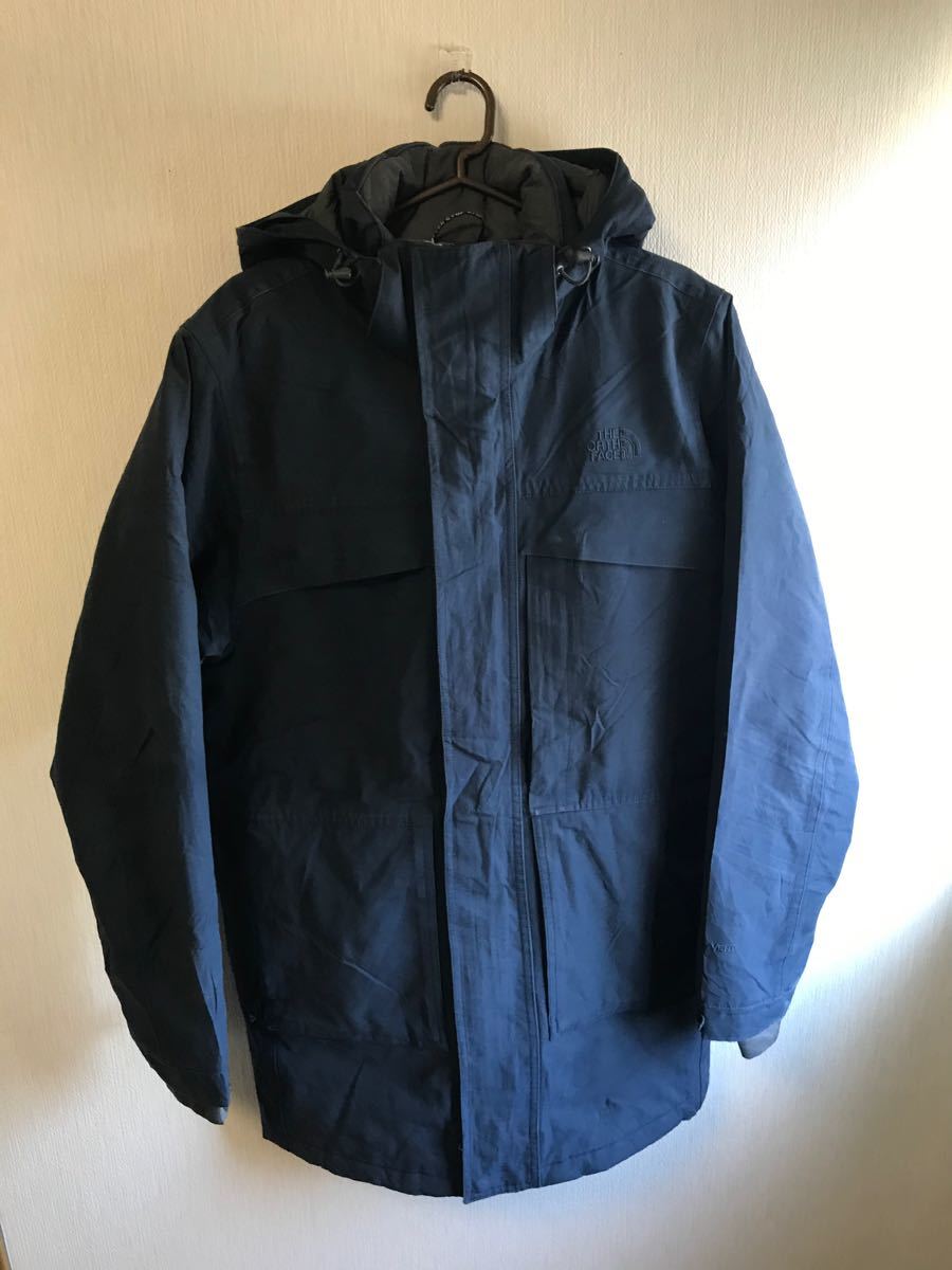 THE NORTH FACE ノースフェイス　モッズコート　ネイビー  S