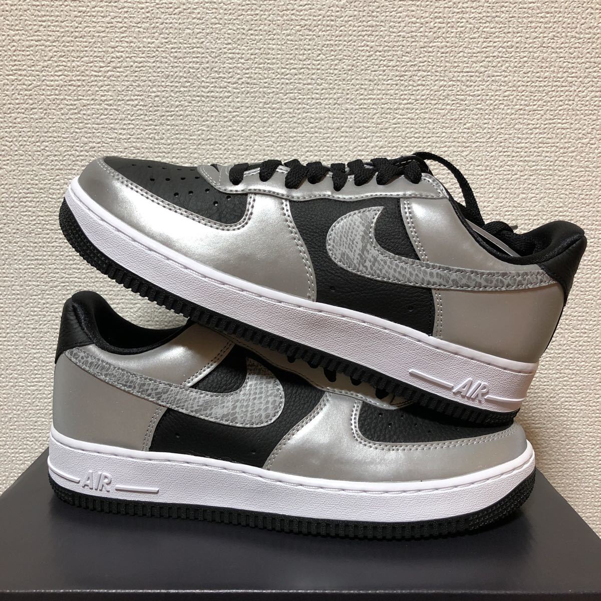 新品 未使用 NIKE x AIR FORCE 1 26 5cm nike air force 1 黒蛇 新品 未使用 NIKE x AIR FORCE 1 26 5cm nike air force 1 黒蛇
