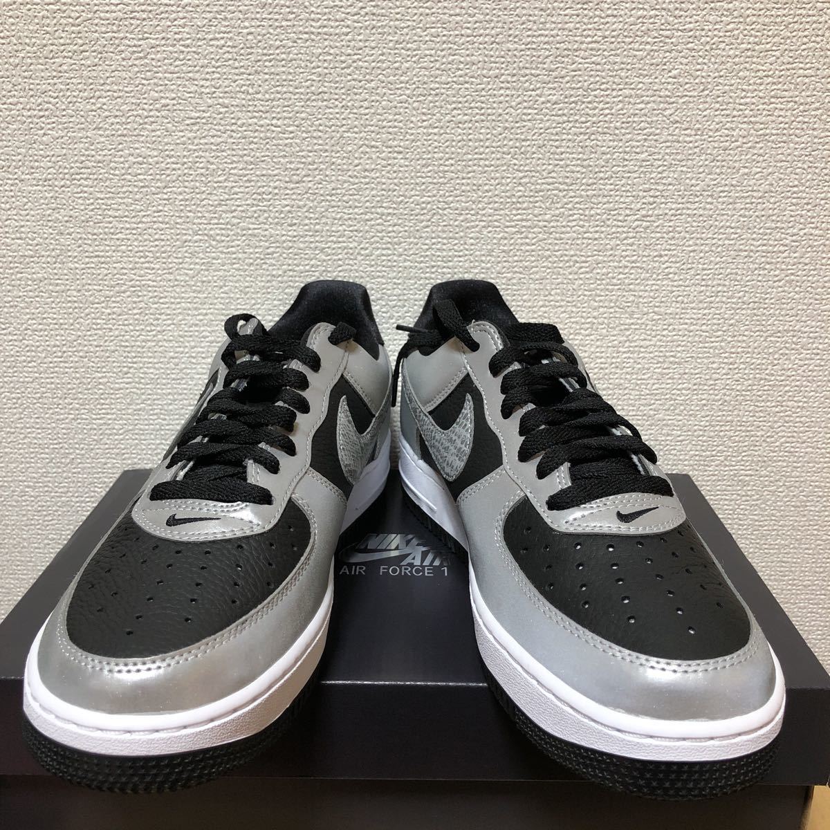 新品 未使用 NIKE x AIR FORCE 1 26 5cm nike air force 1 黒蛇 新品 未使用 NIKE x AIR FORCE 1 26 5cm nike air force 1 黒蛇