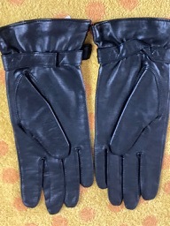 Chloe Chloe . leather gloves 22 size 