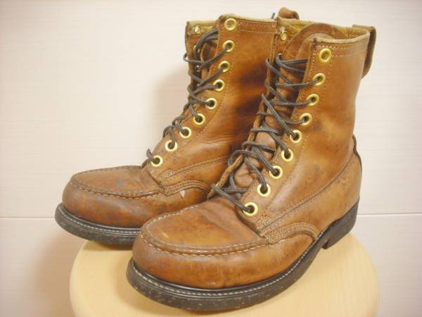 60\'s Knappnap setter type Work boots Vintage goods 