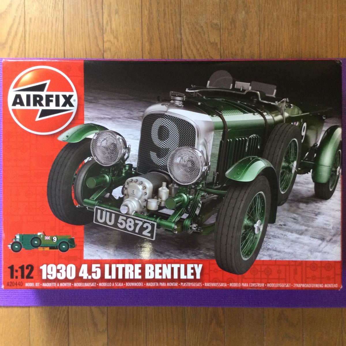 AIRFIXエアフィックス 1/12 1930 4.5Lベントレー 未組立 絶版 AIRFIXエアフィックス 1/12 1930 4.5Lベントレー 未組立 絶版