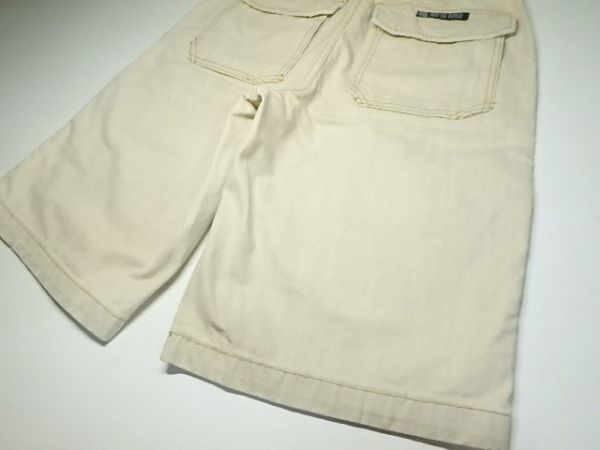 GUESS JEANS rare! premium Denim Work cargo shorts WOMENS/L /LEE/ Carhartt / Dan ton 
