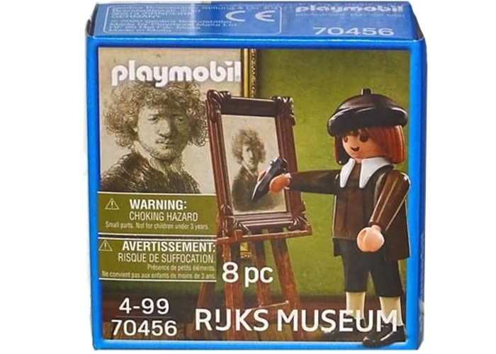 即決！新品 PLAYMOBIL 70456 アムステルダム国立美術館限定 レンブラント プレイモービル Rembrandtの画像1