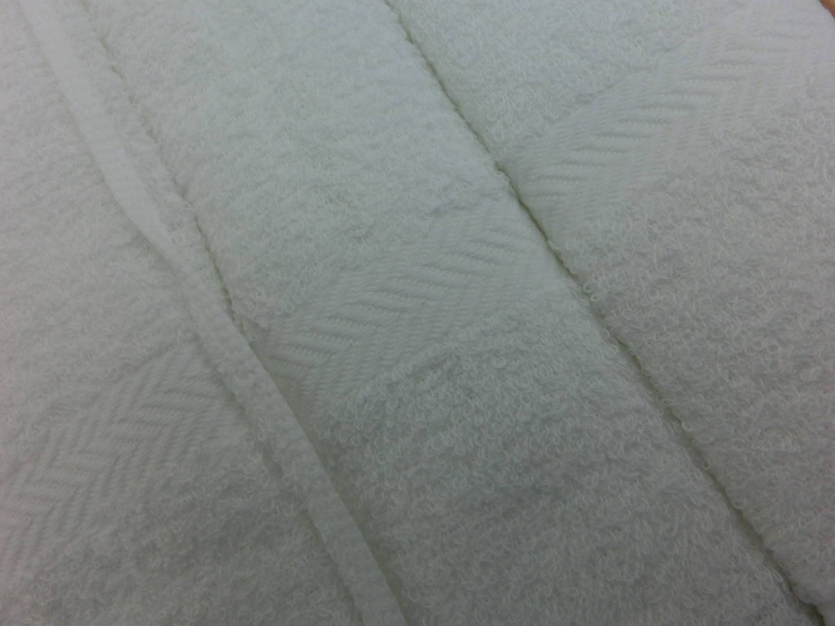 ◆未使用美品■箱入り　フェイスタオル３枚セット■日本製　白　綿100％_画像3