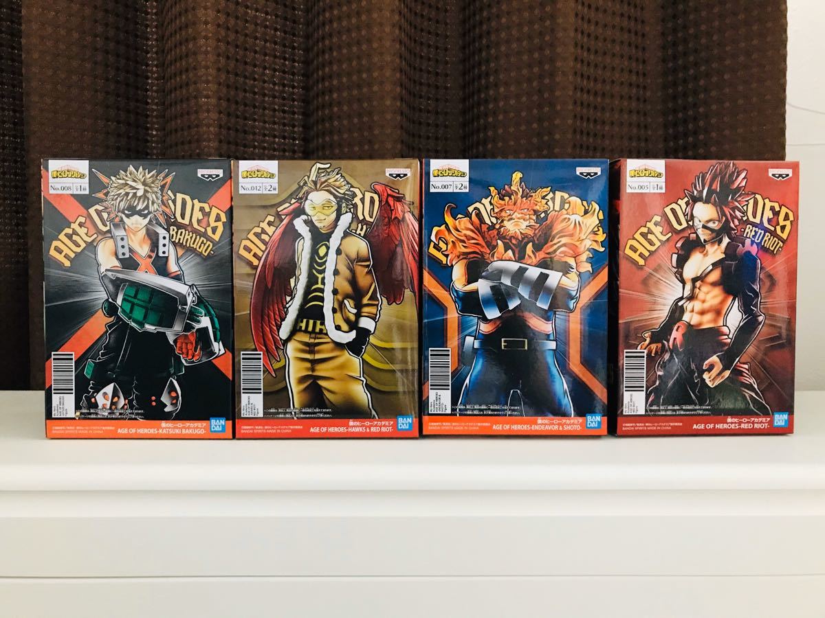 Paypayフリマ 僕のヒーローアカデミア Age Of Heroes 爆豪 ホークス エンデヴァー 切島 4個セット フィギュア ヒロアカ Paypayフリマ 僕のヒーローアカデミア Age Of Heroes 爆豪 ホークス エンデヴァー 切島 4個セット フィギュア ヒロアカ