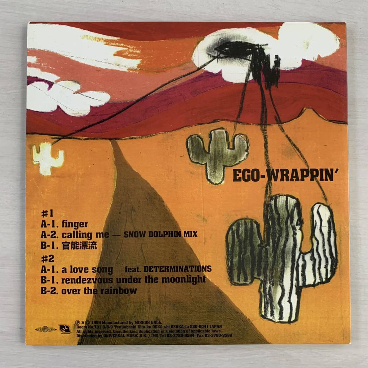 EGO-WRAPPIN’ / SWING FOR JOY // LP 中納良恵 Determinations エゴラッピン