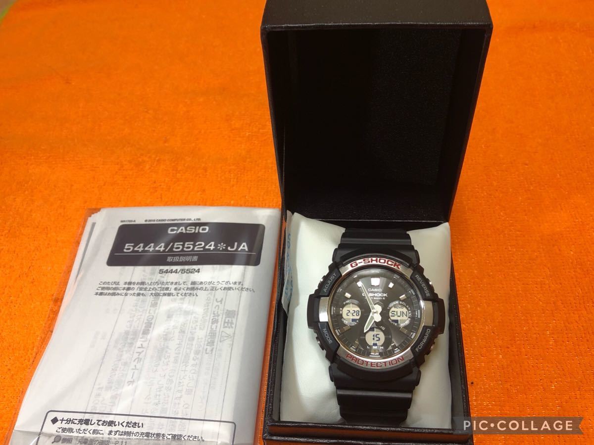 CASIO G-SHOCK 人気のビックフェイス ソーラー電波 ダブルLED♪
