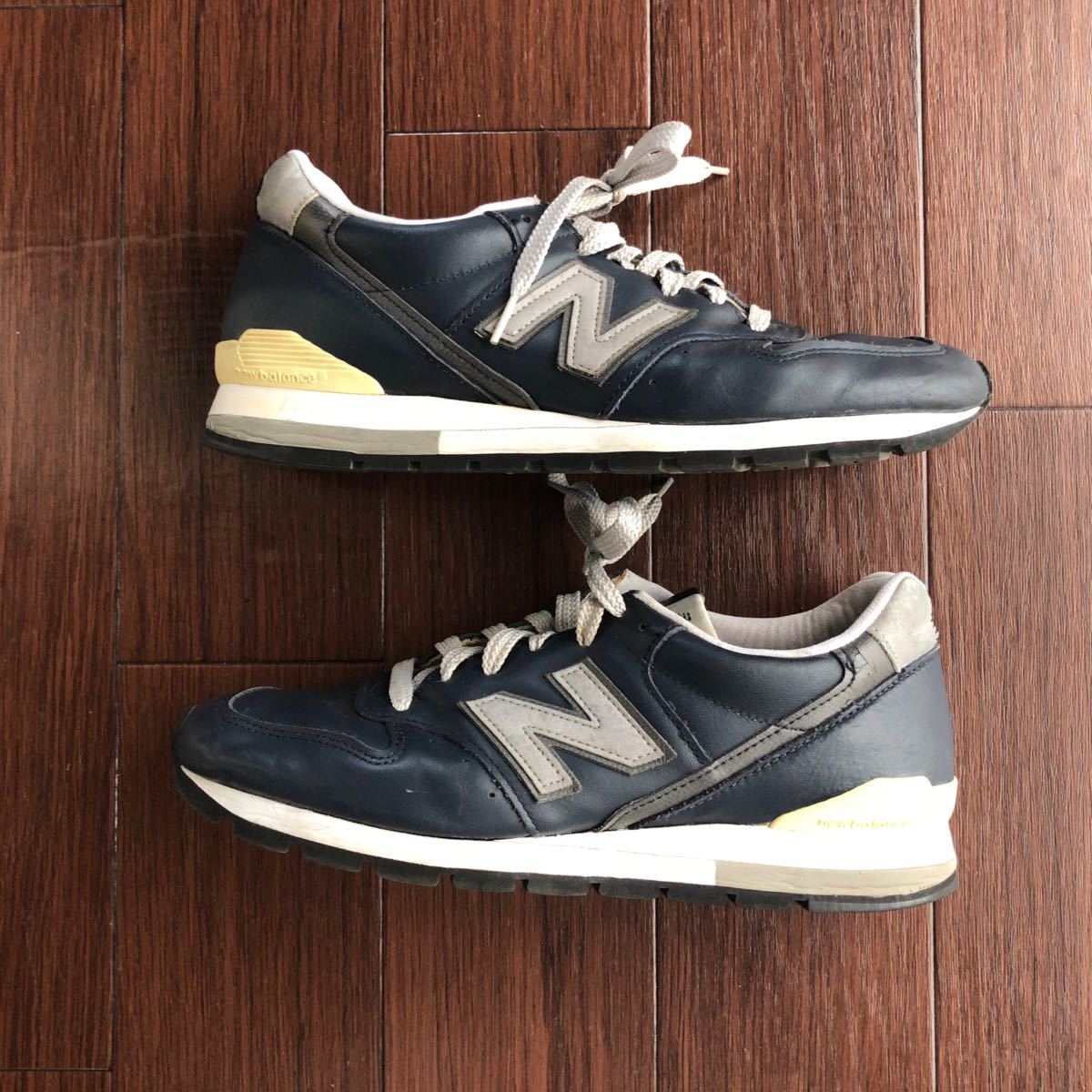 程度良好 NEW BALANCE M996LN USA製 レザー ネイビー 廃盤｜Yahoo