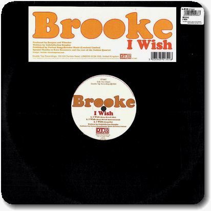 【○39】Brooke/I Wish/12''/Diwali Riddim Mix/Gabrielle/'90s R&B Classicカバー/Groundbeat_画像1