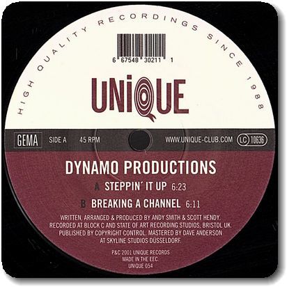 【○65】Dynamo Productions/Steppin' It Up/12''/Breaking A Channel/Scott Hendy/DJ Andy Smith/Funky Breakbeats_画像1