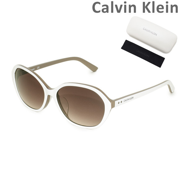 倉庫 最大60％オフ！ 国内正規品 Calvin Klein カルバンクライン サングラス アジアンフィット UVカット レディース メンズ CK18524SA-107