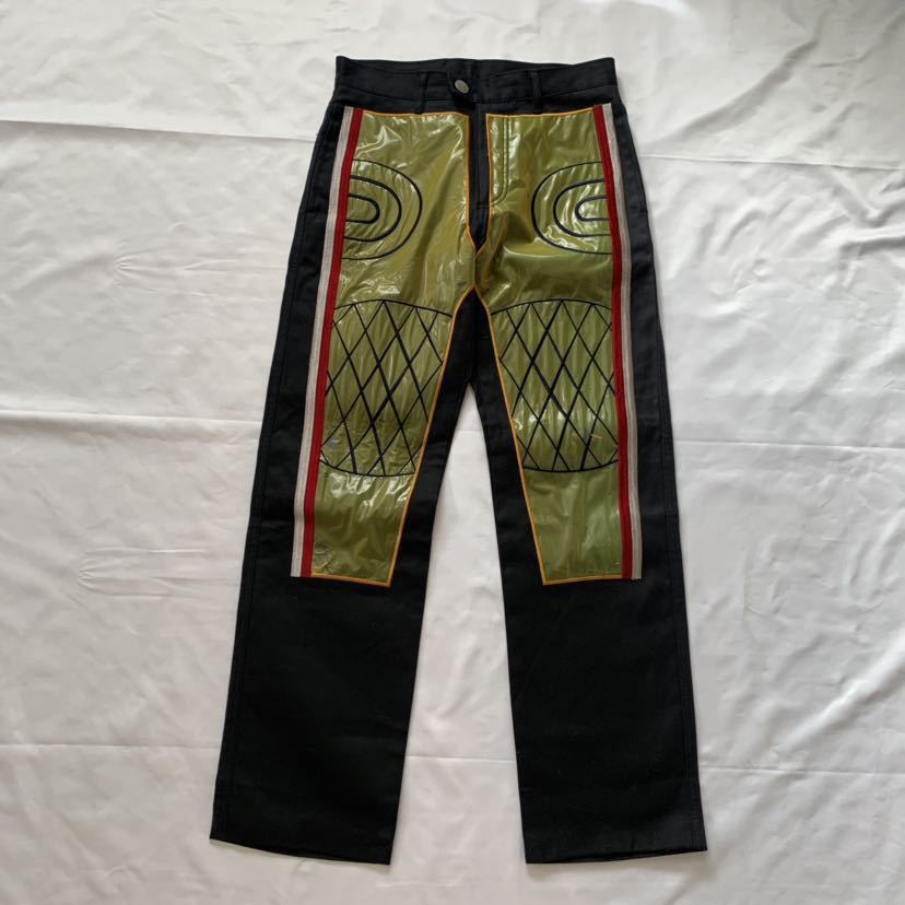 JEAN PAUL GAULTIER HOMME PVC Tromp l'oeil Pants トロンプルイユ