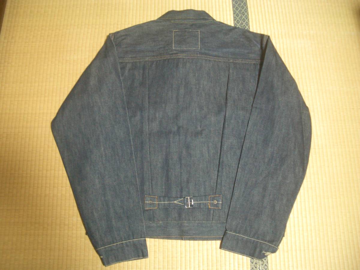 米国製　リーバイス　506XX　１st　1936年　70506-0021　M　LEVI'S VINTAGE CLOTHING　LVC　LEVIS　TYPE1　USA 506 1936　デニムジャケット_バック