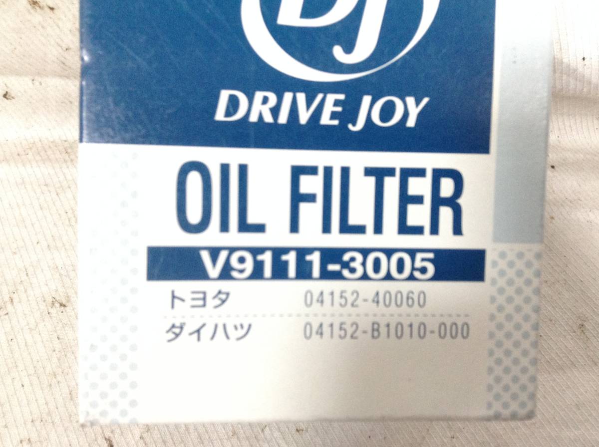 DJ（ドライブジョイ） タクティー製 V9111-3005 TOYOTA（トヨタ）　ダイハツ スバル 系オイルフィルター 即決品 F-72_画像2