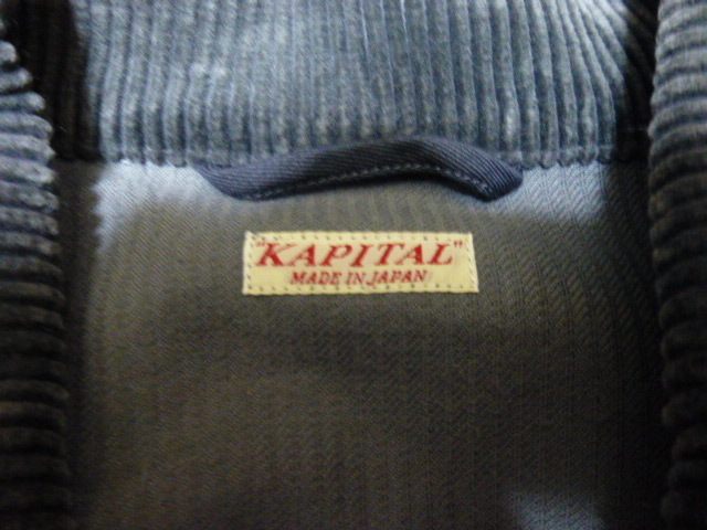  новый товар KAPITAL Kapital ko-tiroi Kelly пальто 