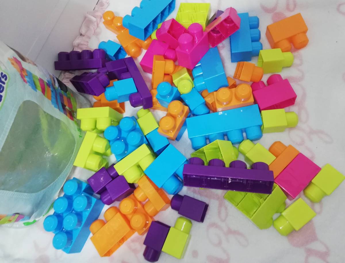 メガブロック Fisher Price　MEGA BLOKS First Builders　1~5歳向け　知育ブロック_画像2