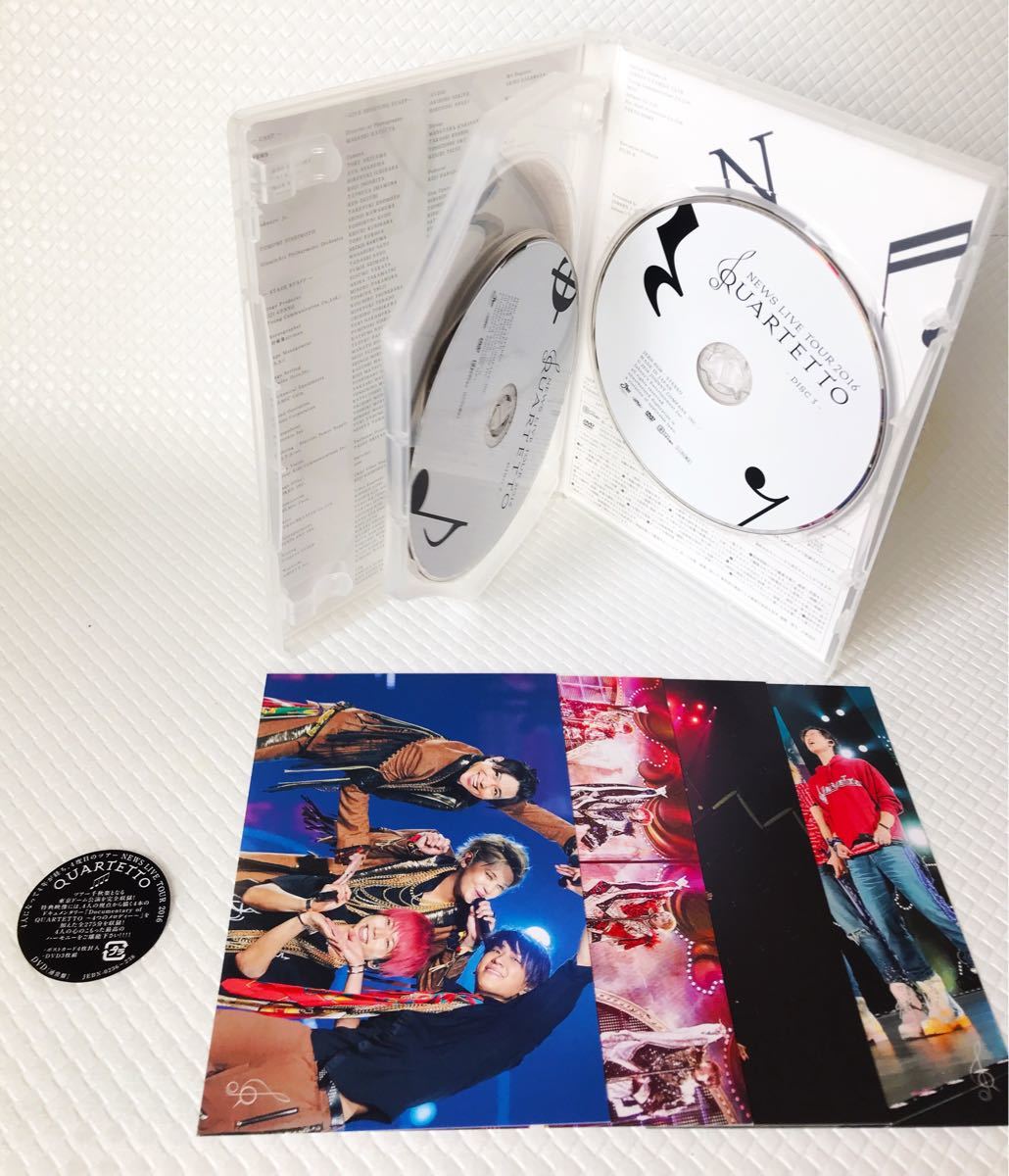 Paypayフリマ 通常盤dvd News Quartetto ツアー16 3枚組 D1010