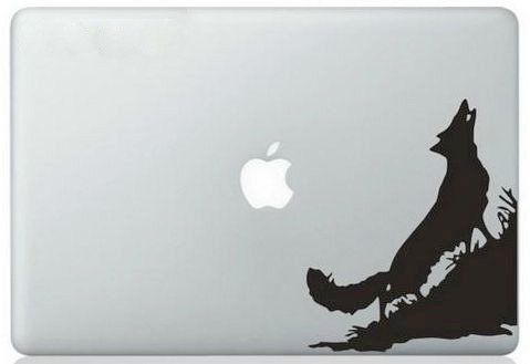 [宅送] MacBook ステッカー シール Wolf 激安セール 11インチ