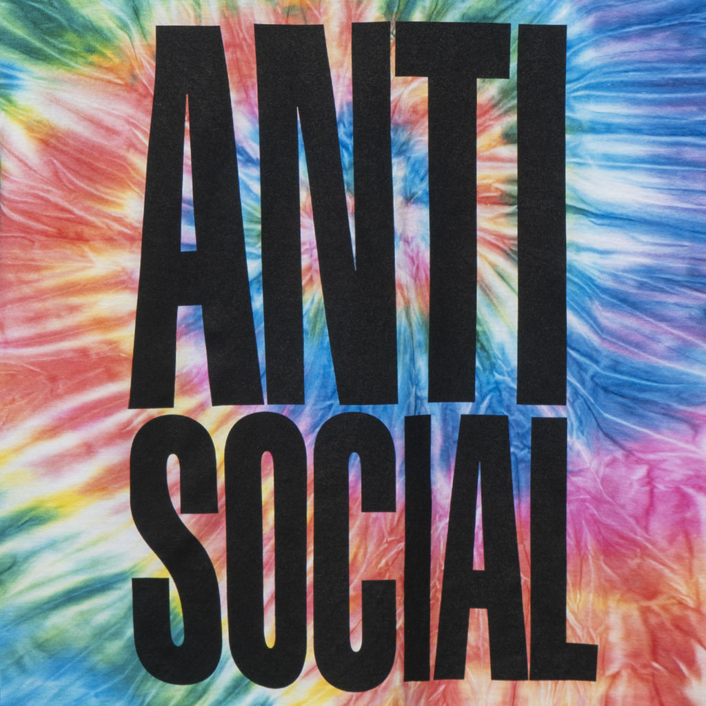 ASSC Heatwave Rainbow Tie Dye tee アンチソーシャルソーシャルクラブ タイダイ Tシャツ ANTISOCIALSOCIALCLUB ANTI SOCIAL CLUB Mサイズ_画像3