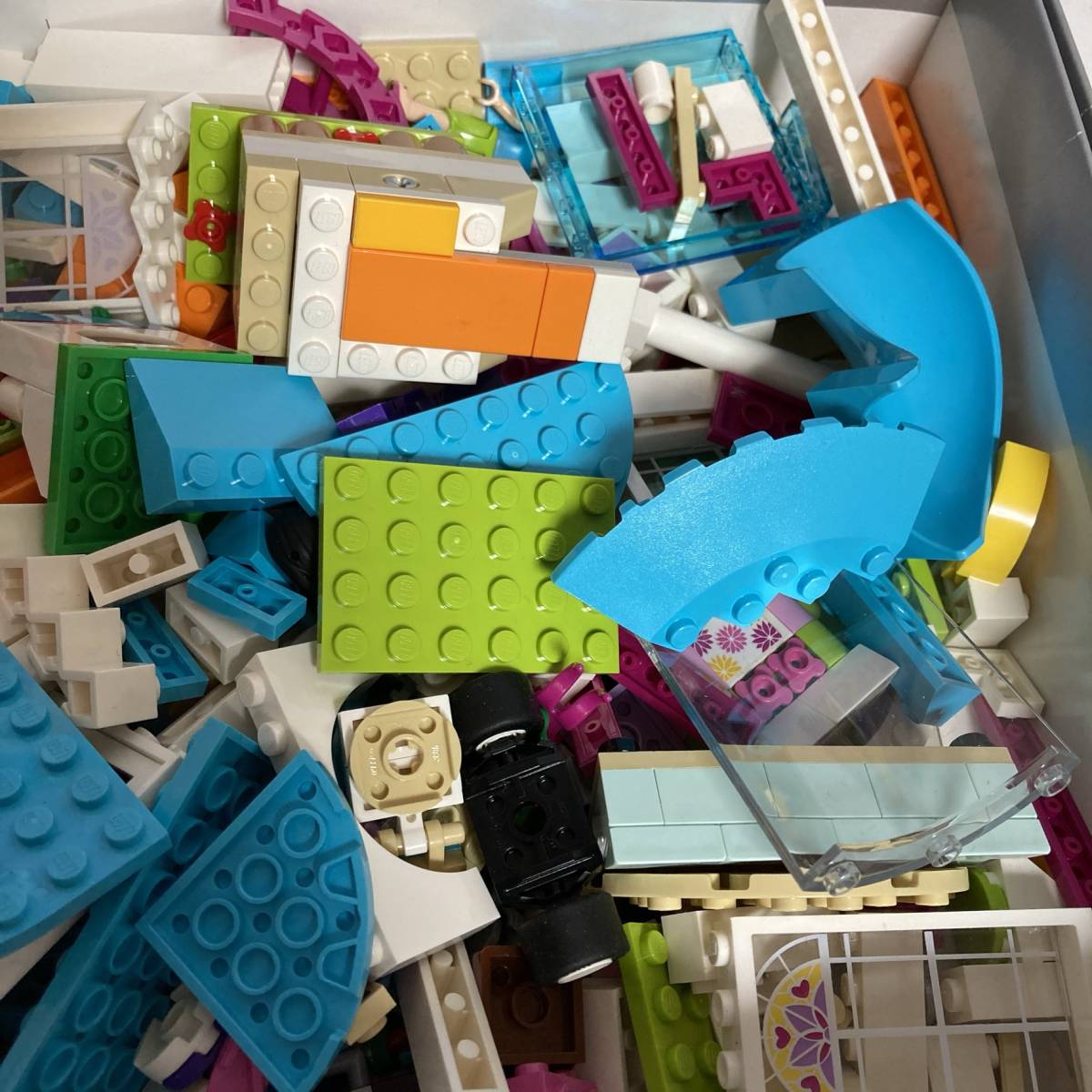 LEGO/レゴ フレンズ 41340 ドキドキウォーターパーク 箱・取扱説明書付き 未検品 ジャンク 現状品_画像3