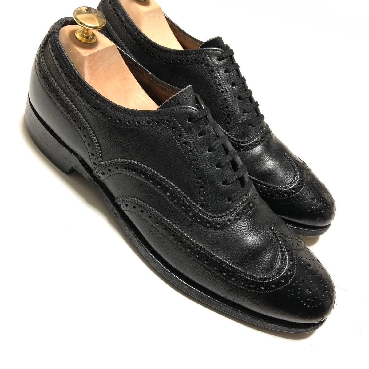 Florsheim Short Wing Tip 21304? ウィングチップ ビジネスシューズ ドレスシューズ レザーシューズ フローシャイム ビンテージシューズ_画像2