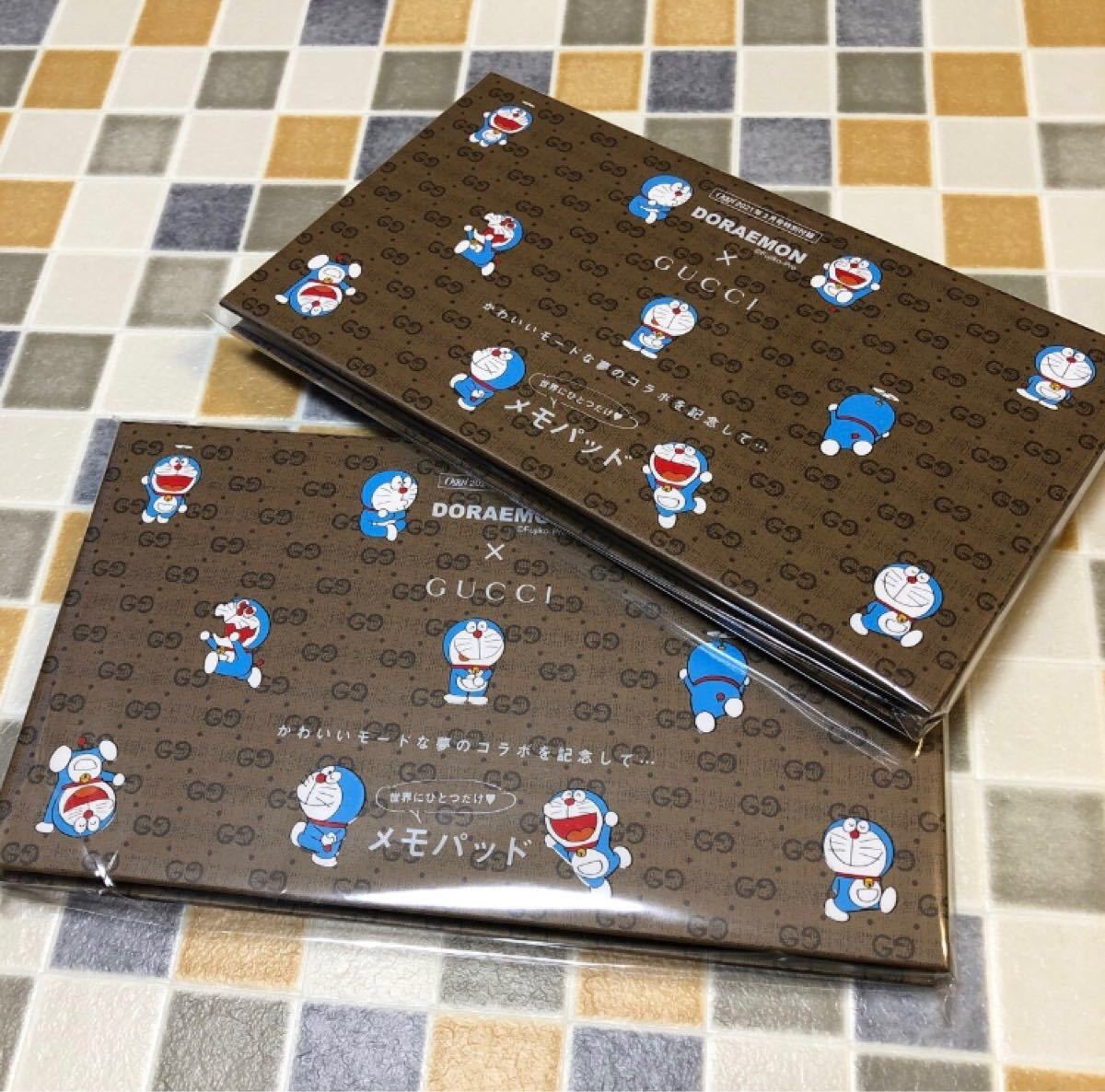 Paypayフリマ Oggi 3月号 Gucci ドラえもん メモパッド 2冊 付録のみ グッチ Paypayフリマ Oggi 3月号 Gucci ドラえもん メモパッド 2冊 付録のみ グッチ