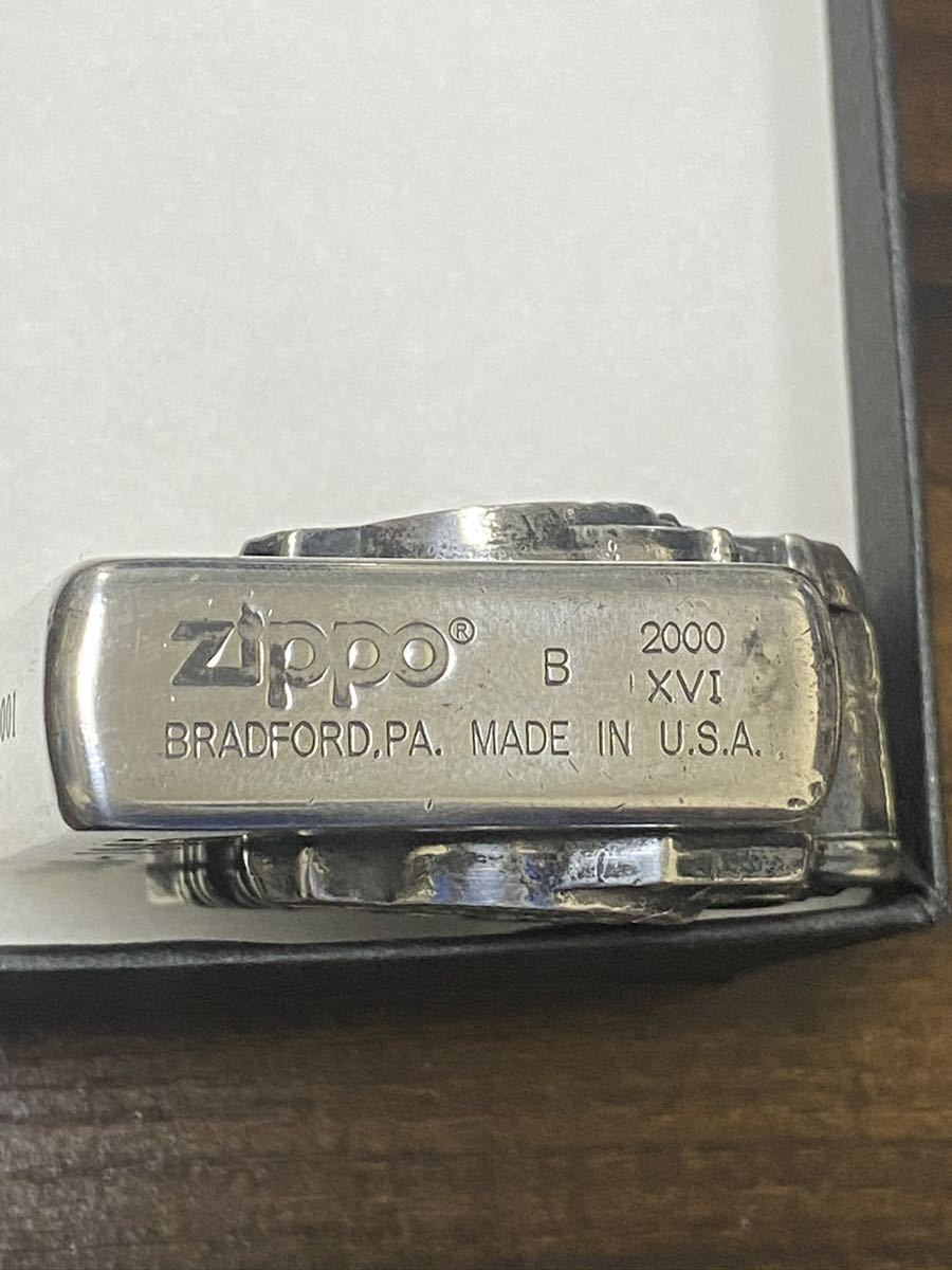 zippo HARLEY-DAVIDSON PAN HEAD ハーレーダビッドソン パンヘッド 限定品 エンジン 2000年製 シリアルナンバー 希少番号 NO.0001