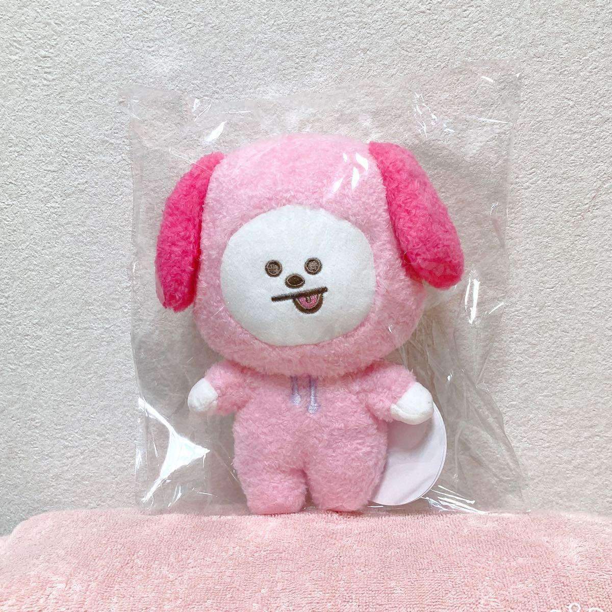 Haisou In Setchi ピンク 桜 日本限定 チミー BT21 キーリング 最安値で チミー ピンクキーリング RJピンクセット BT21 キャラクターグッズ