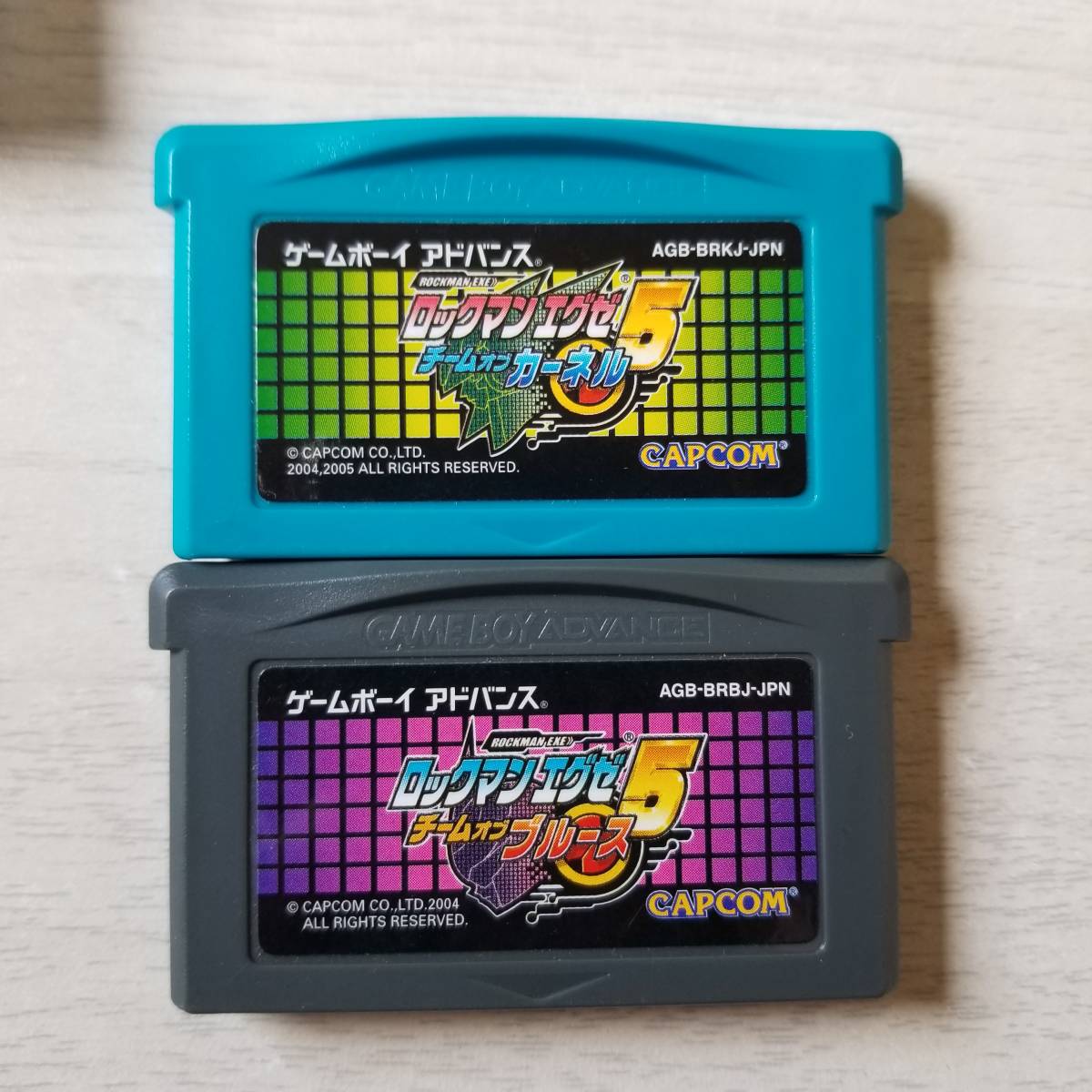 ◯即決　GBA　ロックマンエグゼ5 チームオブカーネル　ロックマンエグゼ5 チームオブブルース　　同梱OK◯_画像1