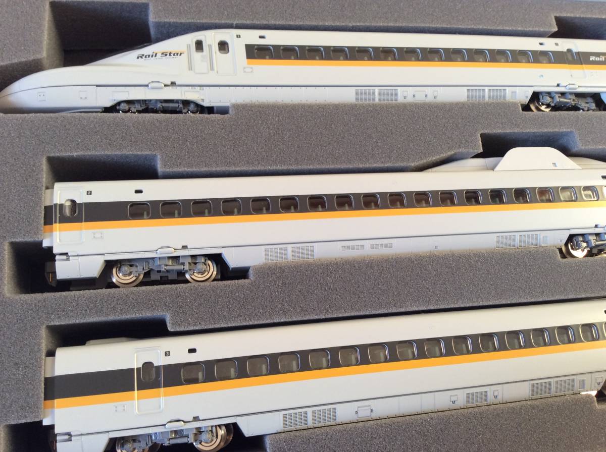 ひかりレールスター新幹線(700-7000系) 8連フル編成セット(TOMIX製