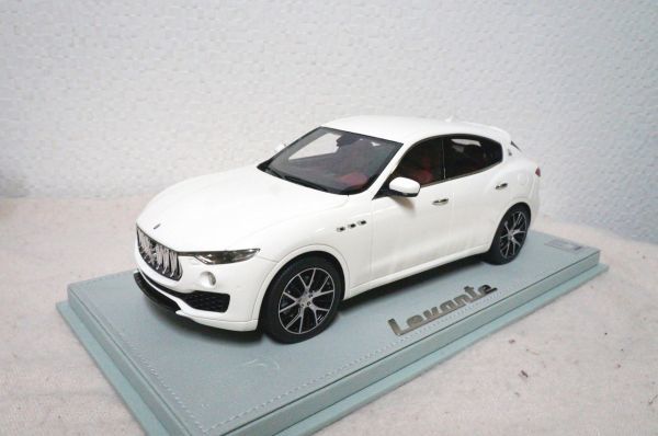 BBR マセラティレヴァンテ 1/18 ミニカー 白 | incalake.com