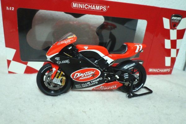 ミニチャンプス Ducati Desmosedici・Ruben Xaus・MotoGP 2004 1/12 ミニカー