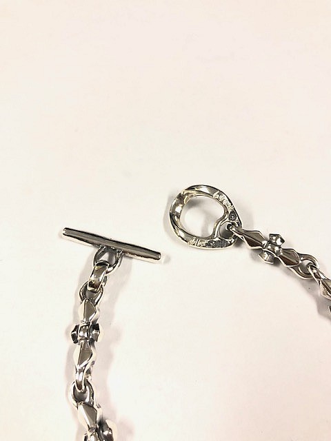 【お1人様1点限り】 46475円 Bill シルバー BWL ビルウォールレザー Leather Wall ブレスレット、バングル