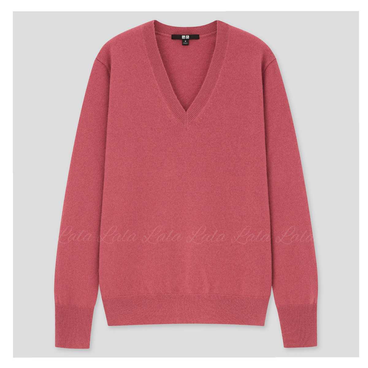 新作モデル ユニクロ UNIQLO 新品 ニットセーター カシミヤVネック
