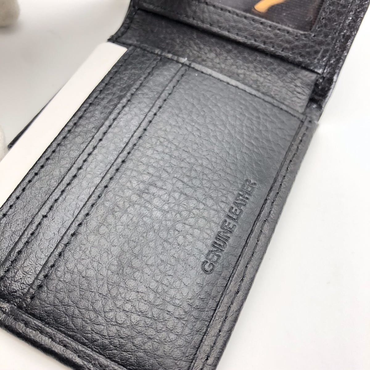  unused ck Calvin Klein leather folding purse 