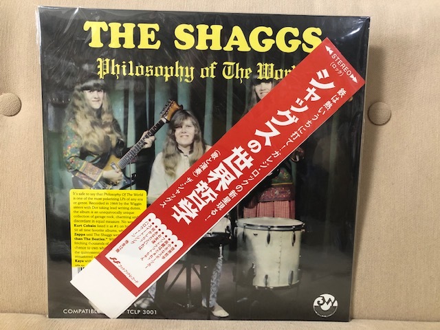 【新品即決】シュリンク未開封！ THE SHAGGS ユニオン特典妄想帯、冊子付　PHILOSOPHY OF THE WORLD ガールズバンド