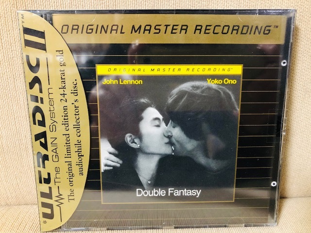 【即決 新品未開封！】名盤 JOHN LENNON　ジョン・レノン／DOUBLE FANTASY 高音質廃盤　シールド 未開封　MFSL 24Kゴールド_画像1