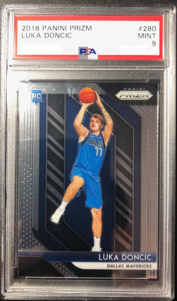 Luka Doncic ＜ 2018‐19 Panini Prizm RC PSA 9 ＞ ルーキーカード 美品-