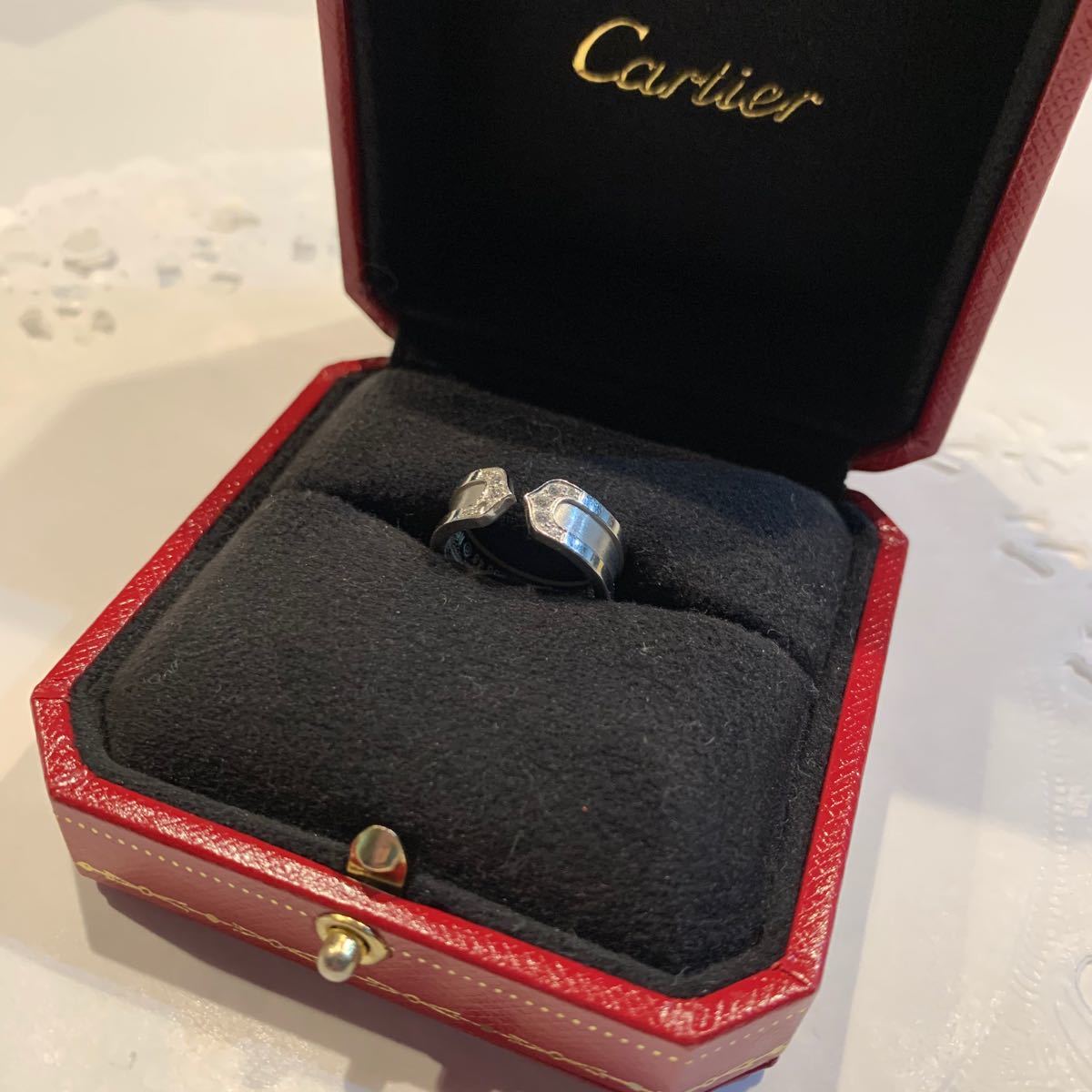 レア】Cartier カルティエ K18WG C2リング 廃盤｜Yahoo!フリマ（旧